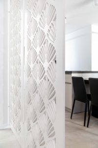 עיצוב קיר סלון מודרני