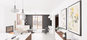 עיצוב דירת קבלן